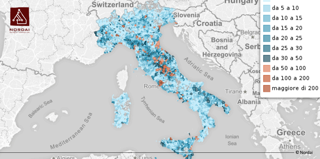 Le chiese in Italia GeoNue
