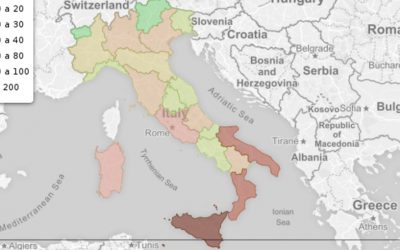 Le opere incompiute nelle Regioni Italiane
