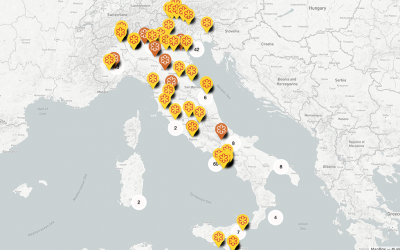 Stelle Michelin 2018, la mappa italiana
